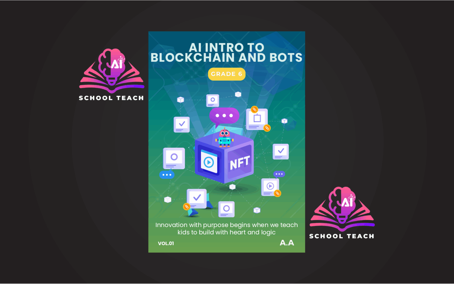 Grade 6 Ai Intro to Blockchain and bots AI School Curriculum